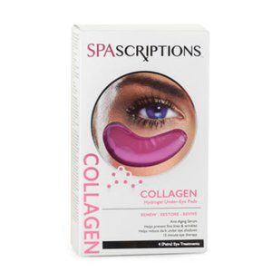 Spascriptions Collagen Hydrogel Under Eye Pads 4 Pairs 814655027615